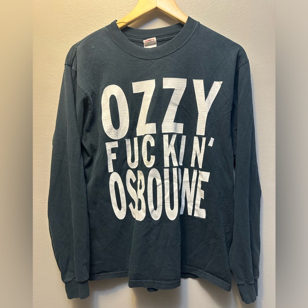 Anvil Dark Blue Long Sleeve Tee